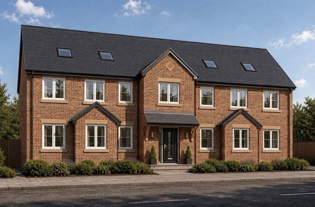 Traditional Brick New Build — New Build by Duke Design Services
